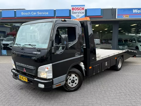 Mitsubishi CANTER 6C14 Zwart &ldquo;Airco&rdquo; 137.000 K Oprijwagen
